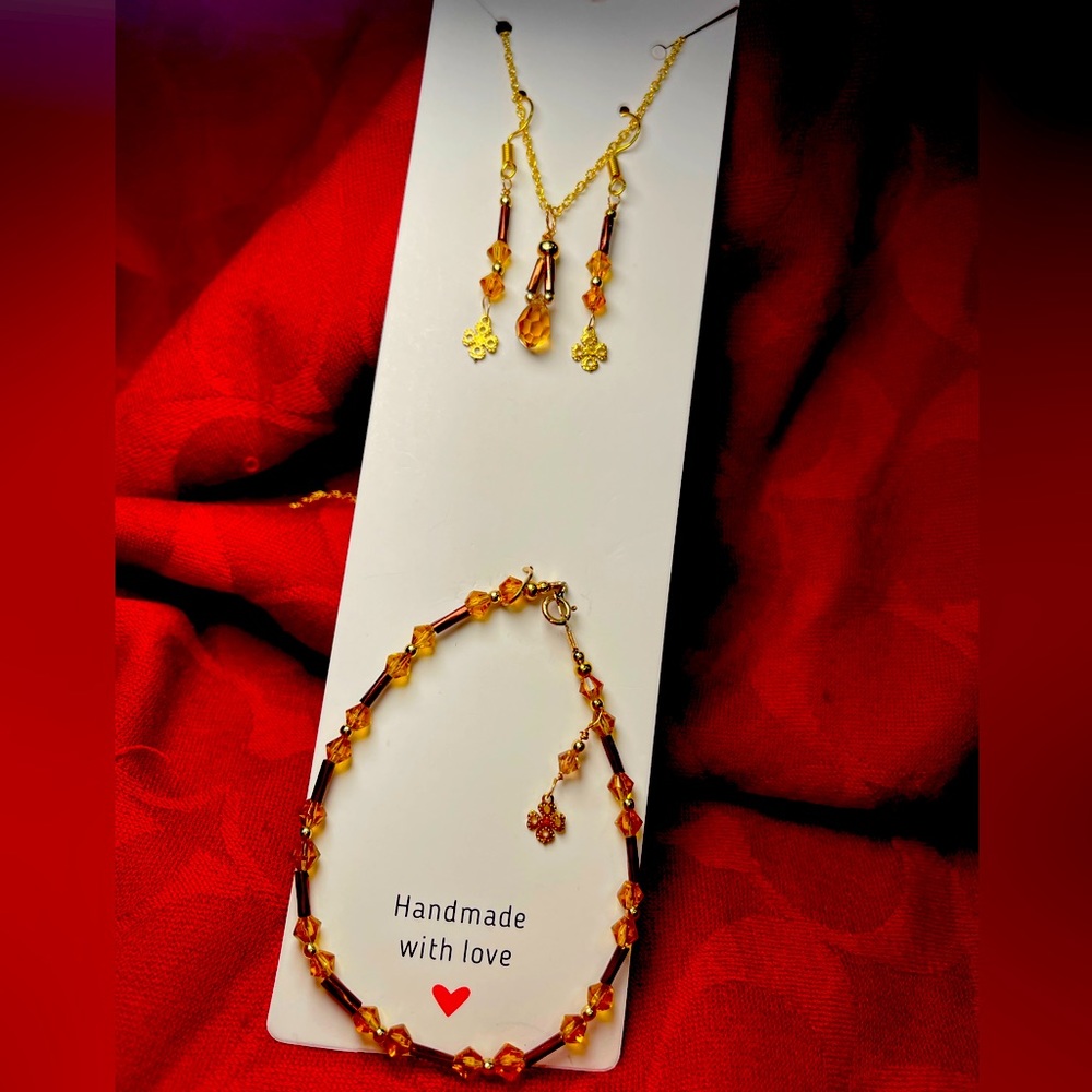 Swarovski crystals set
